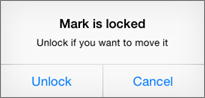 Unlock Mark Prompt